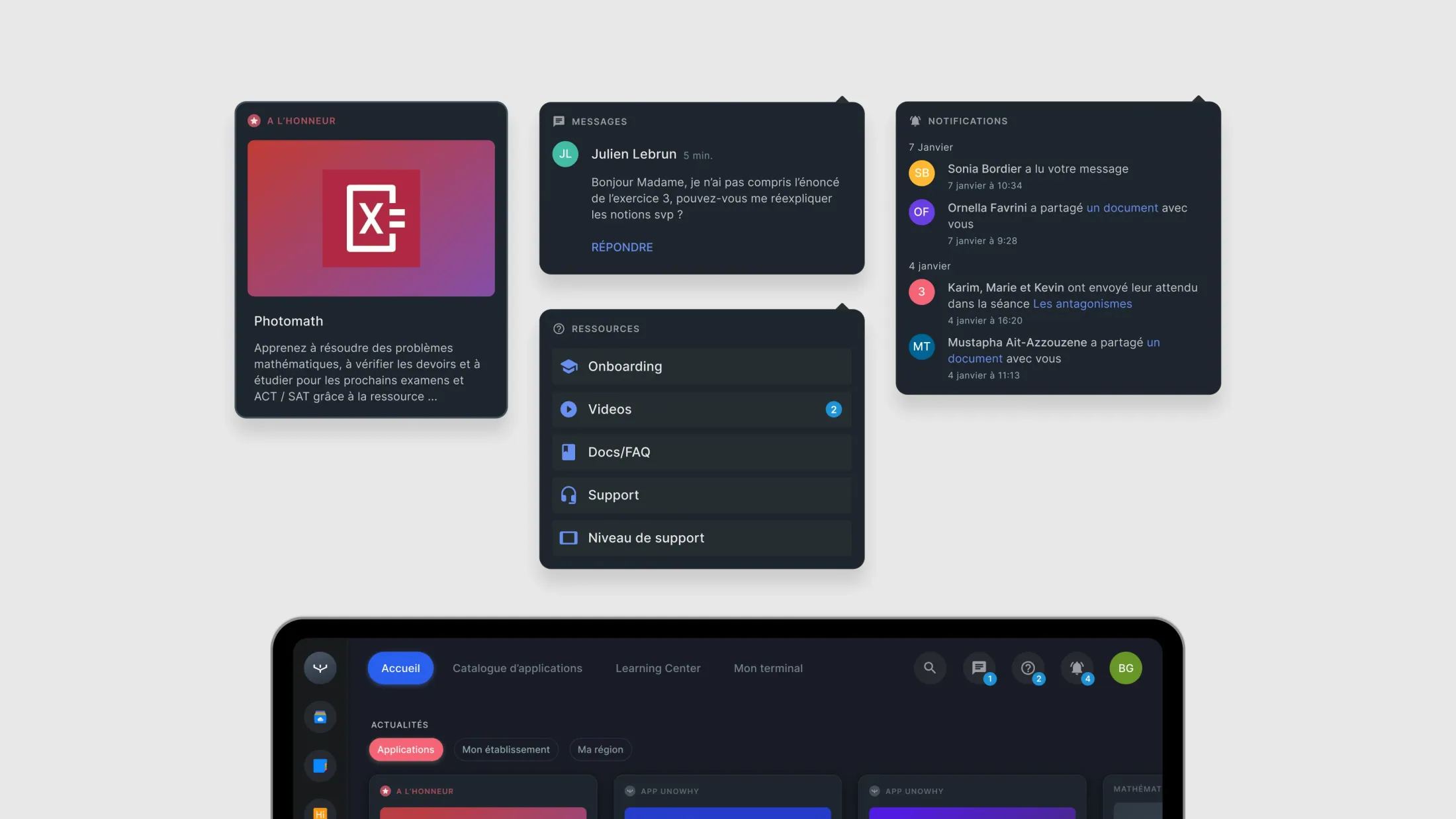 SQOOL Connect (UI)